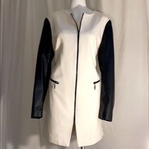 Wool and cashmere coat